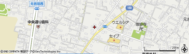 茨城県水戸市元吉田町1391周辺の地図
