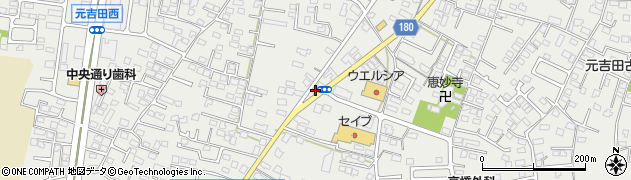 茨城県水戸市元吉田町1564周辺の地図