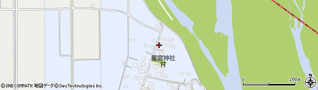 栃木県小山市延島新田554周辺の地図