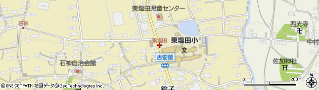 東塩田小学校周辺の地図