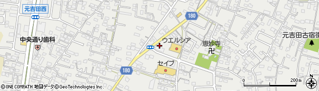 茨城県水戸市元吉田町1574周辺の地図