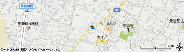 茨城県水戸市元吉田町1579周辺の地図