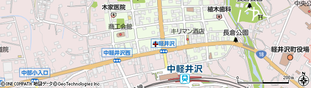 ビジョン・ステーション　軽井沢店周辺の地図