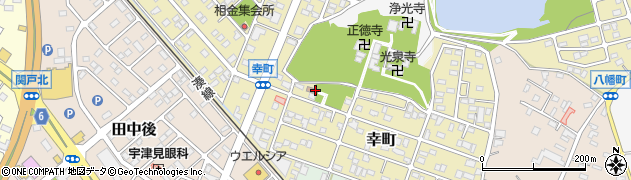 茨城県ひたちなか市幸町周辺の地図