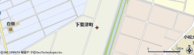 石川県小松市下粟津町（ゆ）周辺の地図