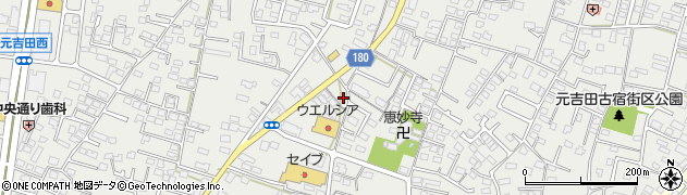 茨城県水戸市元吉田町1572周辺の地図