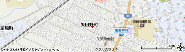 石川県小松市矢田野町ル93周辺の地図