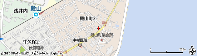 有限会社三井考測　那珂湊事業所周辺の地図