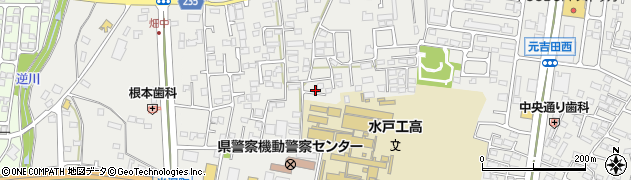茨城県水戸市元吉田町1122周辺の地図