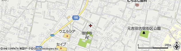 茨城県水戸市元吉田町1677周辺の地図