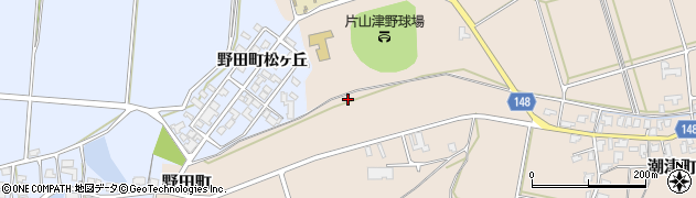 石川県加賀市潮津町（ソ）周辺の地図