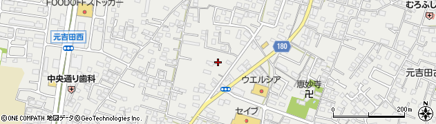 茨城県水戸市元吉田町1381周辺の地図