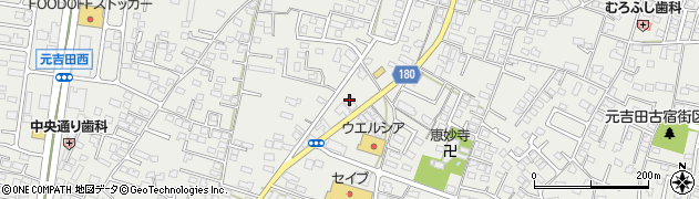 茨城県水戸市元吉田町1583周辺の地図