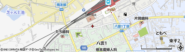 豊田理美容店周辺の地図