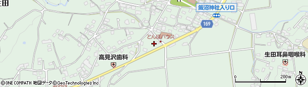 上田警察署依田警察官駐在所周辺の地図