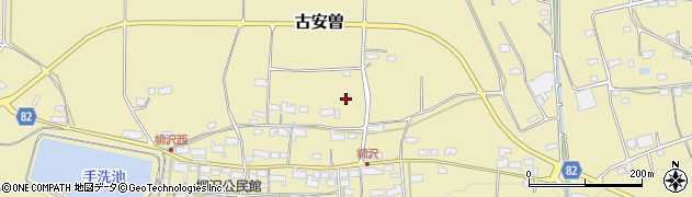 長野県上田市古安曽（柳沢）周辺の地図
