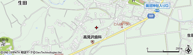 長野県上田市生田飯沼5009周辺の地図