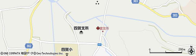 テレビ松本ケーブルビジョン四賀支社周辺の地図