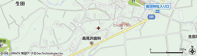 長野県上田市生田飯沼5008周辺の地図