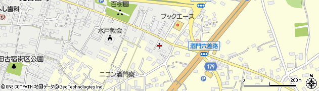 茨城県水戸市元吉田町2625周辺の地図