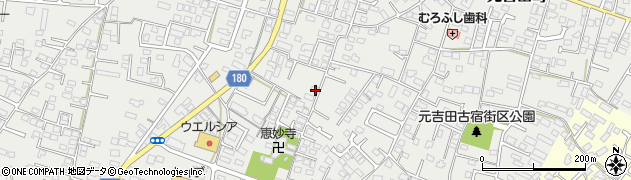 茨城県水戸市元吉田町1670周辺の地図