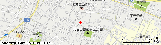 茨城県水戸市元吉田町2131周辺の地図