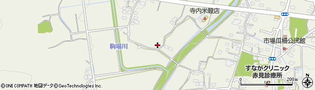 栃木県佐野市赤見町周辺の地図