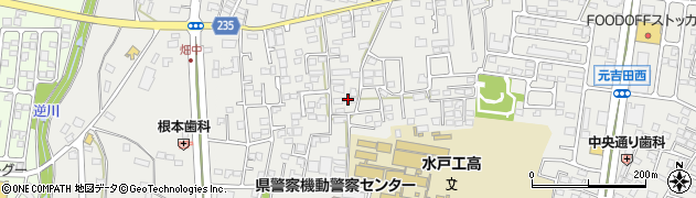 茨城県水戸市元吉田町1009周辺の地図