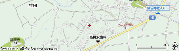 長野県上田市生田飯沼5017周辺の地図