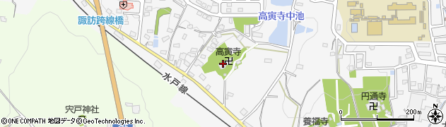 高寅寺周辺の地図
