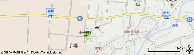 東郷堂新聞店　西塩田営業所周辺の地図