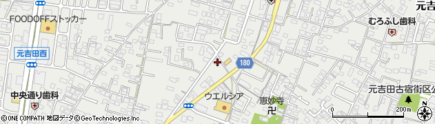 茨城県水戸市元吉田町1586周辺の地図