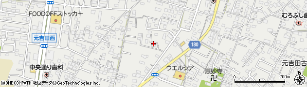 茨城県水戸市元吉田町1377周辺の地図