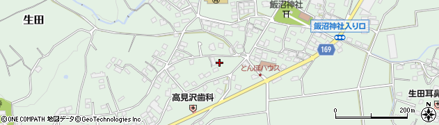長野県上田市生田飯沼5003周辺の地図