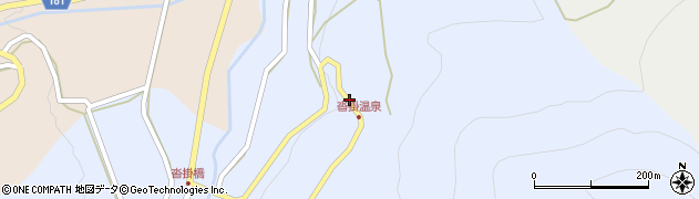 満山荘周辺の地図