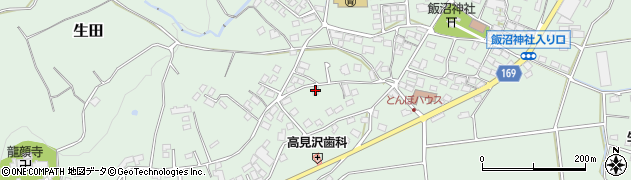 長野県上田市生田飯沼5011周辺の地図