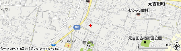 茨城県水戸市元吉田町1671周辺の地図
