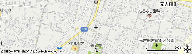 茨城県水戸市元吉田町1672周辺の地図