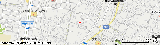 茨城県水戸市元吉田町1373周辺の地図