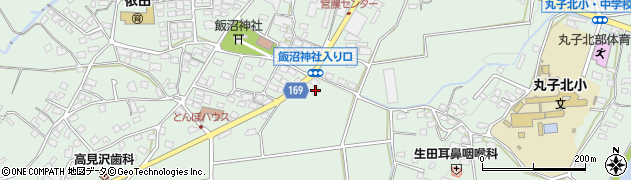 長野県上田市生田飯沼3898周辺の地図