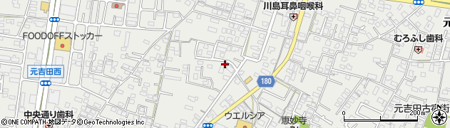 茨城県水戸市元吉田町1375周辺の地図