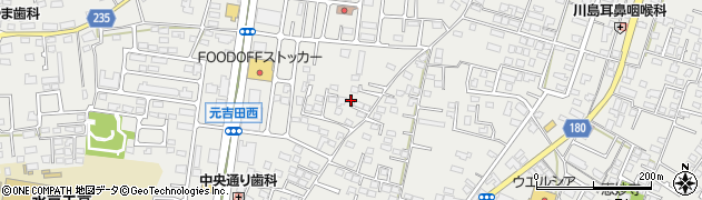 茨城県水戸市元吉田町1183周辺の地図
