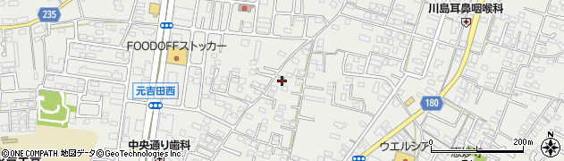 茨城県水戸市元吉田町1365周辺の地図
