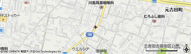 茨城県水戸市元吉田町1591周辺の地図