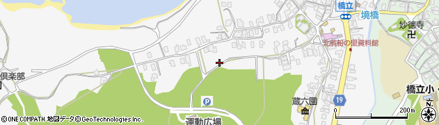 石川県加賀市橋立町（ち）周辺の地図