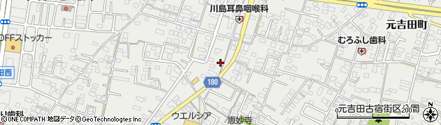 茨城県水戸市元吉田町1593周辺の地図