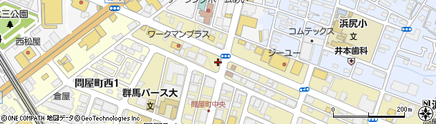松屋 高崎問屋町店周辺の地図