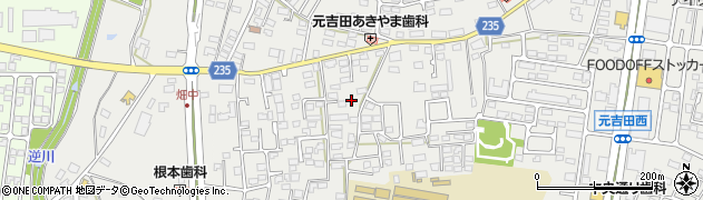 茨城県水戸市元吉田町1005周辺の地図