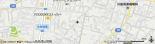 茨城県水戸市元吉田町1366周辺の地図