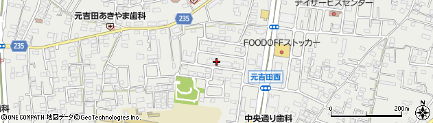 茨城県水戸市元吉田町1153周辺の地図
